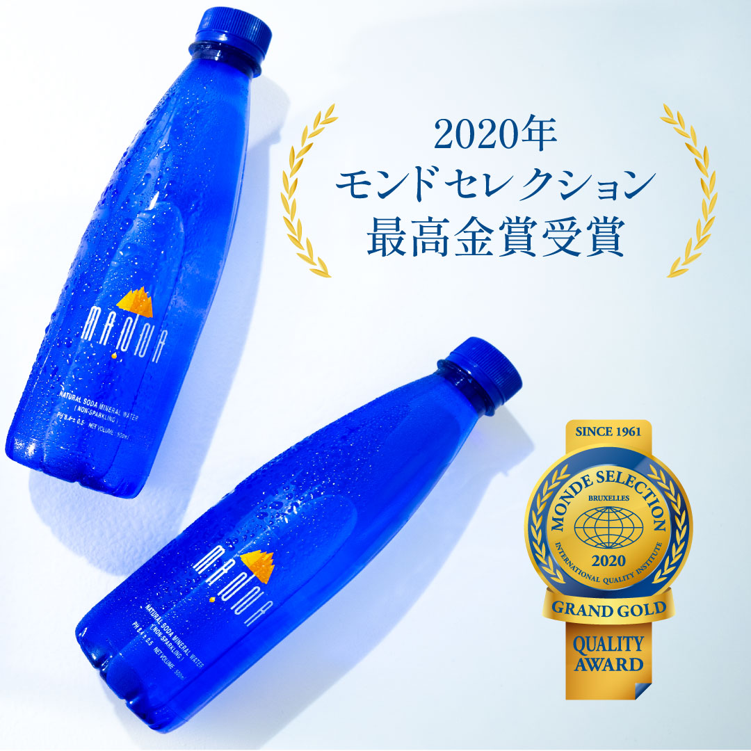 MANNA ナチュラルミネラルウォーター 1500ml 6本 - MANNA WATER